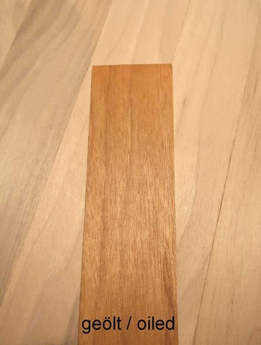 10x Walnut Wood Walnut 51x7, 5cm x 3,6mm Bianco Thin Board Hobbyists DIY - Imagen 4 de 9