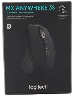LOGITECH MX ANYWHERE 3S COMPACT WIRELESS MOUSE, FAST SCROLLING, 8K DPI