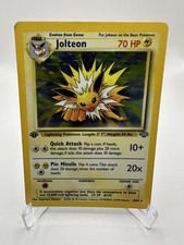 Pokémon Jolteon 4/64 Jungle 1st Edition Holo