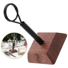  Wooden Seat Card Clip Table Place Name Holders Stand Desk Picture