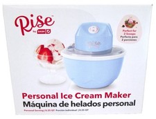 New Rise By Dash Personal Electric Ice Cream Maker Machine One Pint BRAND NEW