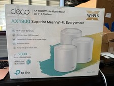 TP-LINK Deco X20 (3-pack) 1800 Mbps Mesh Ethernet Router