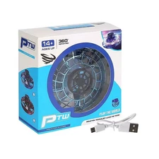 Zummy Flying Mini Ufo Toy For Kids With Rgb Lights