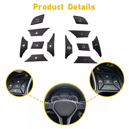 Reliable ABS SteerinFor G Wheel Switch Buttons for Mercedes C200 For E250 E350 - Picture 20 of 22