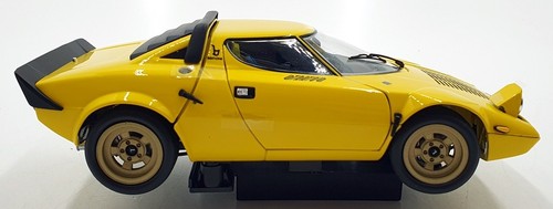 Kyosho 1/18 Scale Diecast 08130Y Lancia Stratos HF - Yellow - Picture 4 of 5