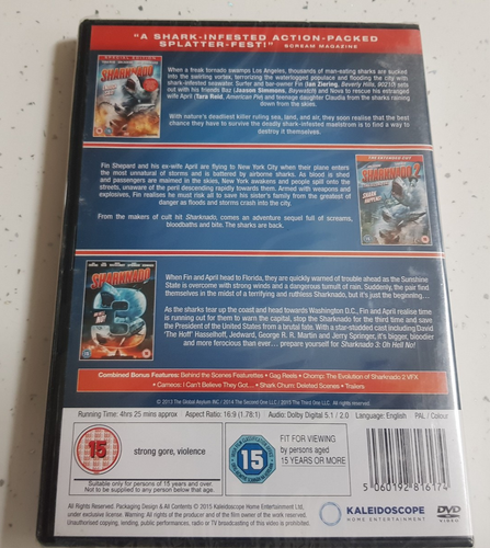 Sharknado The Collection    -  3 x DVD -   New &Sealed - Picture 2 of 2
