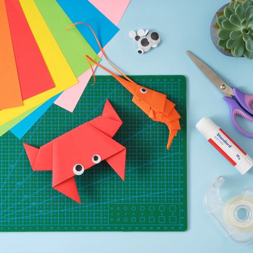 75 Sheets A4 Colored Print Copy Paper 8.3" x 11.7" Origami Paper Light Blue - Imagen 7 de 7