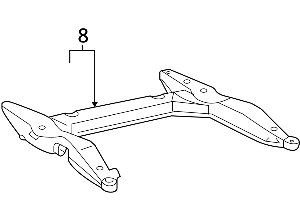 Crossmember/K-Frame Front 997 Model 92-1/2" Wb Fits 05-12 PORSCHE 911 605201 Foto 4 de 4