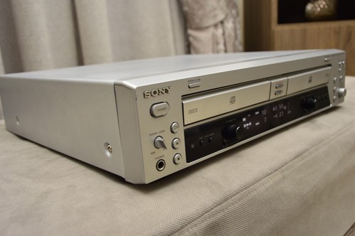 SONY RCD-W100 DUAL CD PLAYER RECORDER EXCELLENT CONDITION - Bild 2 von 8