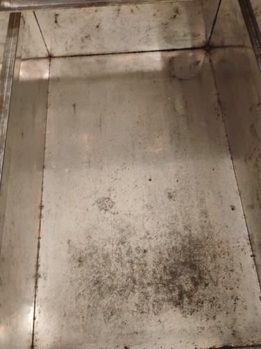 VINTAGE/METAL/ HOOSIER/ CABINET/BREAD/PIE DRAWER/SLIDING LID(19"x11.25"x8 25") - Picture 6 of 12