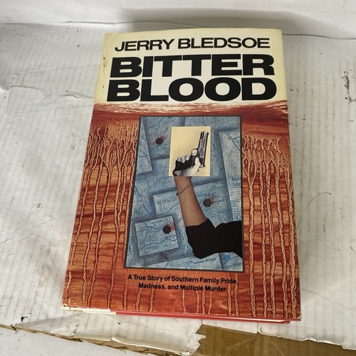 Vintage Bitter Blood, by Jerry Bledsoe, Hardcover, 1988 FIRST EDITION True Crime