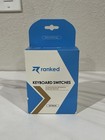 Ranked Kailh Box Key Switches Mechanical Gaming Keyboards Dark Yellow, 65 Pc