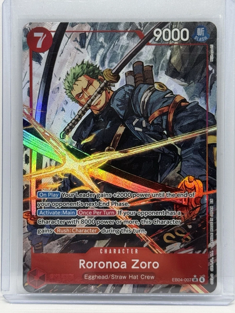 CGC10 PRISTINE金PSA10以上 ゾロ EB04-007 PSA 10 Roronoa Zoro EB04