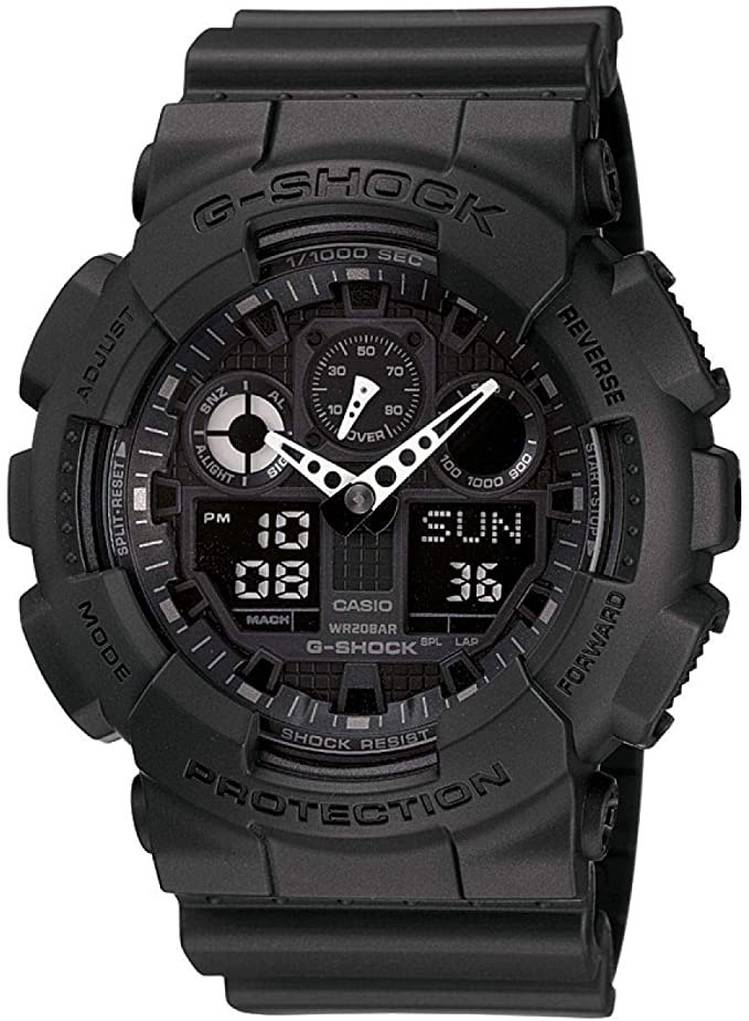 Mens Gshock Fashion Watch for Mens and Boys Black