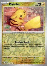 Pikachu SV05: Temporal Forces #051/162 - Reverse Holo - Pokemon - NM
