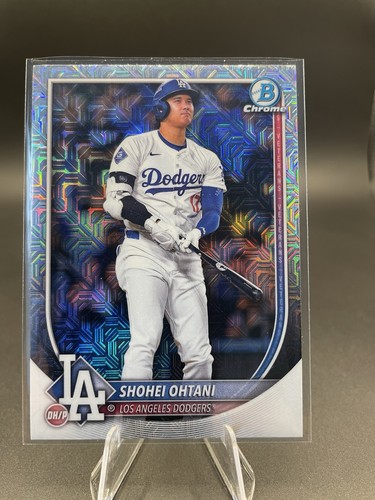 Shohei Ohtani 2025 Bowman Mega - Mojo Refractor SP - LA Dodgers