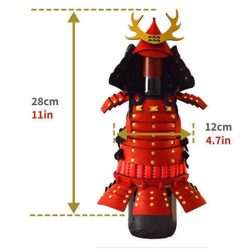 Armor for bottles Japanese military commander Suitable for wine, Whisky, Shochu - Picture 8 of 8