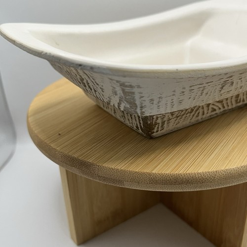 LOW PLANTING DISH! Vintage McCOY ART pottery matte GOLD TONECRAFT Made USA - Picture 7 of 11
