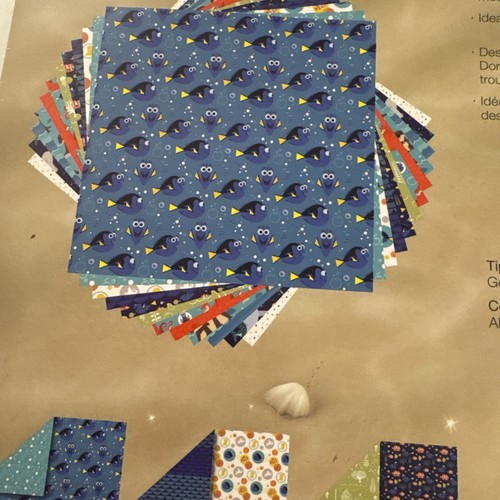 Cricut Deluxe Paper Disney Finding Dory 12"x12' Scrapbook Paper BB18 - Picture 3 of 3