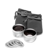 General Brand ZE-37K 2.5X Telephoto & 0.45X Super Wide Angle Lens set with Pouch