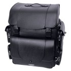 Castle JUMBO Primary Motorcycle Tail Pack Bag Luggage PVC Leather SKINNED