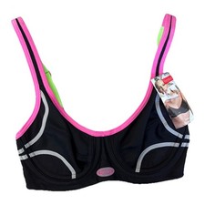 Berlei Electrify Underwire Sports Bra Size 8B New With Tag Black Pink