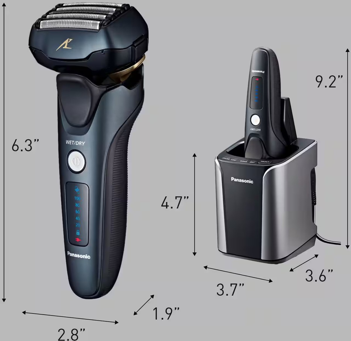 脱毛・除毛 Panasonic ES LV9D Amazon.com: Panasonic Electric Razor for Men, Electric