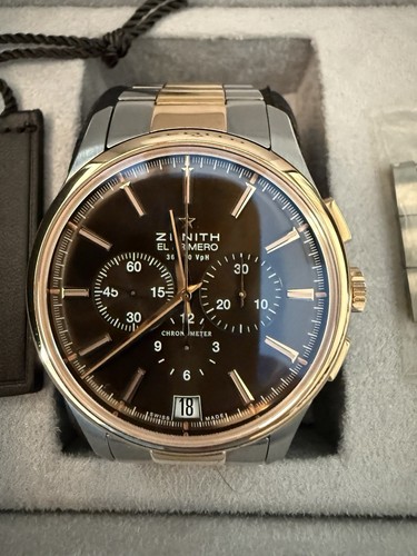 Zenith El Primero Men's Black Watch - 51.2112.400/75.M2110