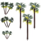  24 PCs Layout Regenwald Plastikpalme Diorama -Landschaft (die Farbe der Wurzel