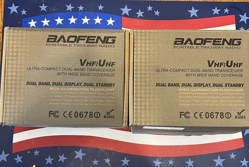 US 2x Baofeng UV-5R Dual-Band V/UHF FM Transceiver Ham Two-way Radio Scanner - Picture 3 of 10