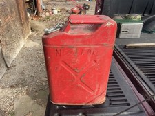 5L, Red Metal Jerry Can