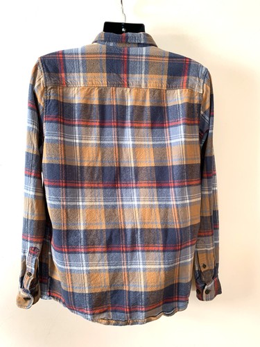 Camisa de invierno vintage de franela gruesa grande alta para hombre campo y bosque a cuadros invierno - Imagen 4 de 6