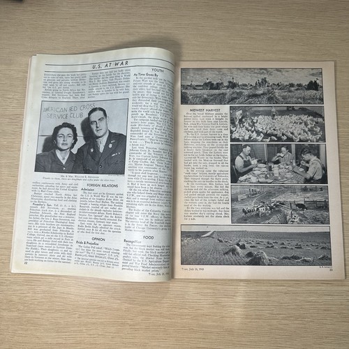 TIME Magazine July 26, 1943- Lt. Gen. Patton, U.S. Forces in Sicily. Number 4 - Picture 5 of 7