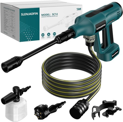 #ad Cordless Pressure Washer for Makita 18V Battery 700 PSI with 6 in 1 Nozzle $139.99