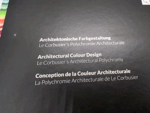 Le Corbusier Book Of Architectural Colors Text In French German English  - Picture 3 of 8