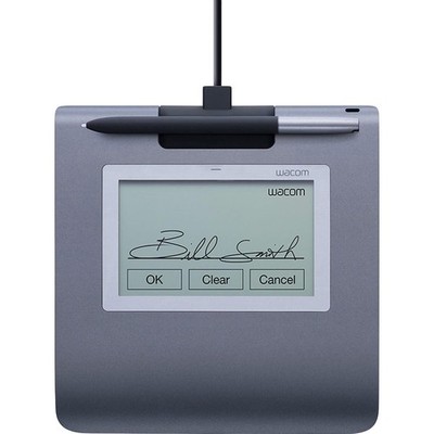 Wacom STU-430 4.5'' Monochrome Electronic Signature Pad, Gray