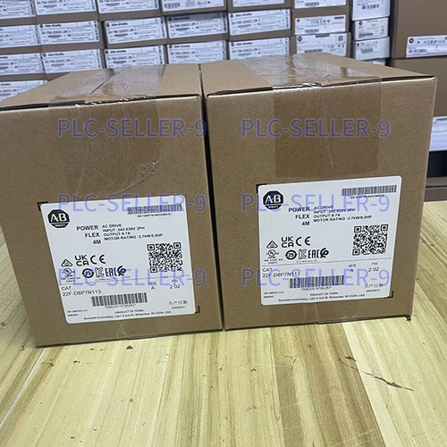 Factory Sealed AB 22F-D8P7N113 Power Flex 4M 3,7KW/5,0 PS AC Drive - Bild 5 von 7