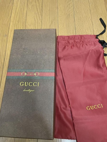 Auténticos Zapatos Planos GUCCI Sandalias Horsebit Talla 35 US5 Rojo Logo Cuero Mujeres - Imagen 12 de 24