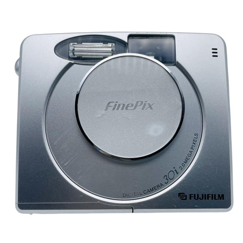 Fujifilm FinePix 30i Silver Compact Digital Camera From Japan Used Fujifilm