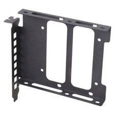 Computer Case Expansion Bracket For Double Drive Size Includes Mounting Screws