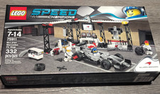 LEGO SPEED CHAMPIONS: Mclaren Mercedes Pit Stop 75911 Retired New