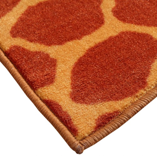 Giraffe On Stilts Area Rug, Animal Print Area Rug, Indoor Rug, Half Round Rug... - Picture 4 of 8