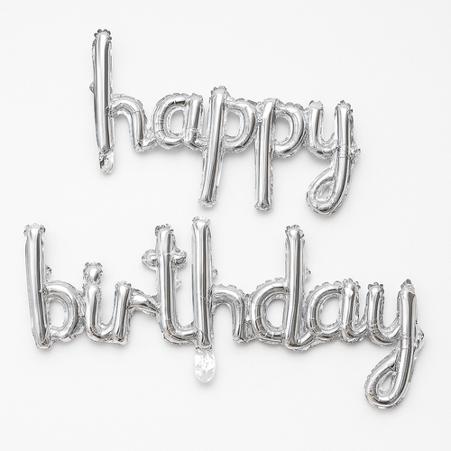 GIANT HAPPY BIRTHDAY SELF INFLATING BALLOON BANNER BUNTING PARTY DECORATION UK - Picture 43 of 90