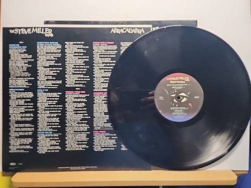 THE STEVE MILLER BAND "ABRACADABRA" VINYL LP RECORDS - Picture 3 of 3