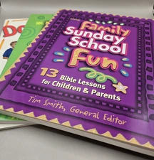 Lot of 3 Workbooks for Children's Ministry / Christian Education LN PB