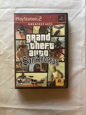 PlayStation 2 PS2 Grand Theft Auto San Andreas Greatest Hits CIB W/ MEMORY CARD