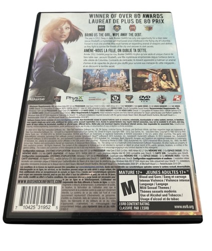 Bioshock infinite PC (Case/Manual + 3 discs + key) 2013 - Picture 2 of 6