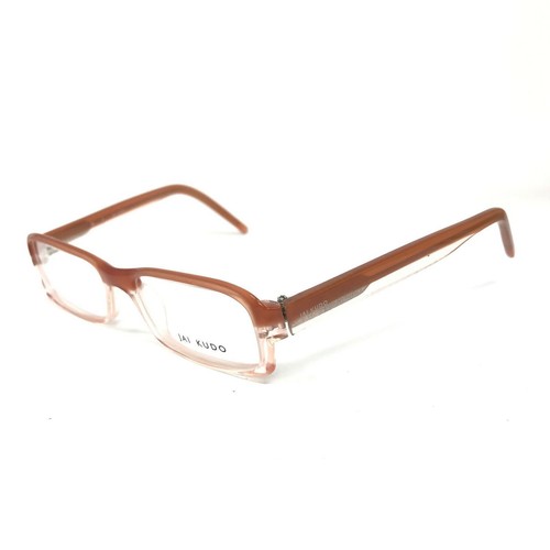 Jai Kudo P13 Glasses Frames Orange Full Rim Eyeglasses Spectacles Frame Only - Picture 3 of 12