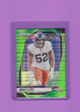 2024 Panini Prizm #356 Jonah Elliss Neon Green Pulsar