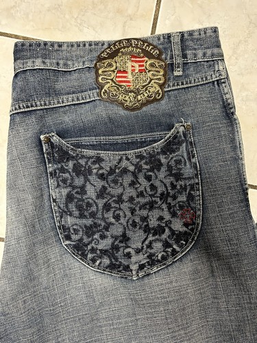 Y2K Vintage 90’s PELLE PELLE Baggy Skate Jeans Herren Größe 46 X 34 - Bild 2 von 9